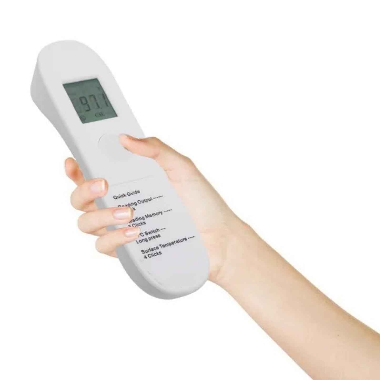 No-Touch Forehead Thermometer LCD Digital Infrared Thermometer For Adults