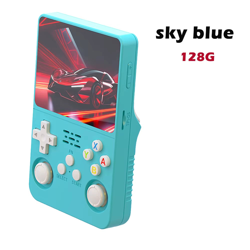 Handheld Game Console 3.5 Inch IPS Screen Retro Game Console Linux System Screen Portable Pocket Video Player