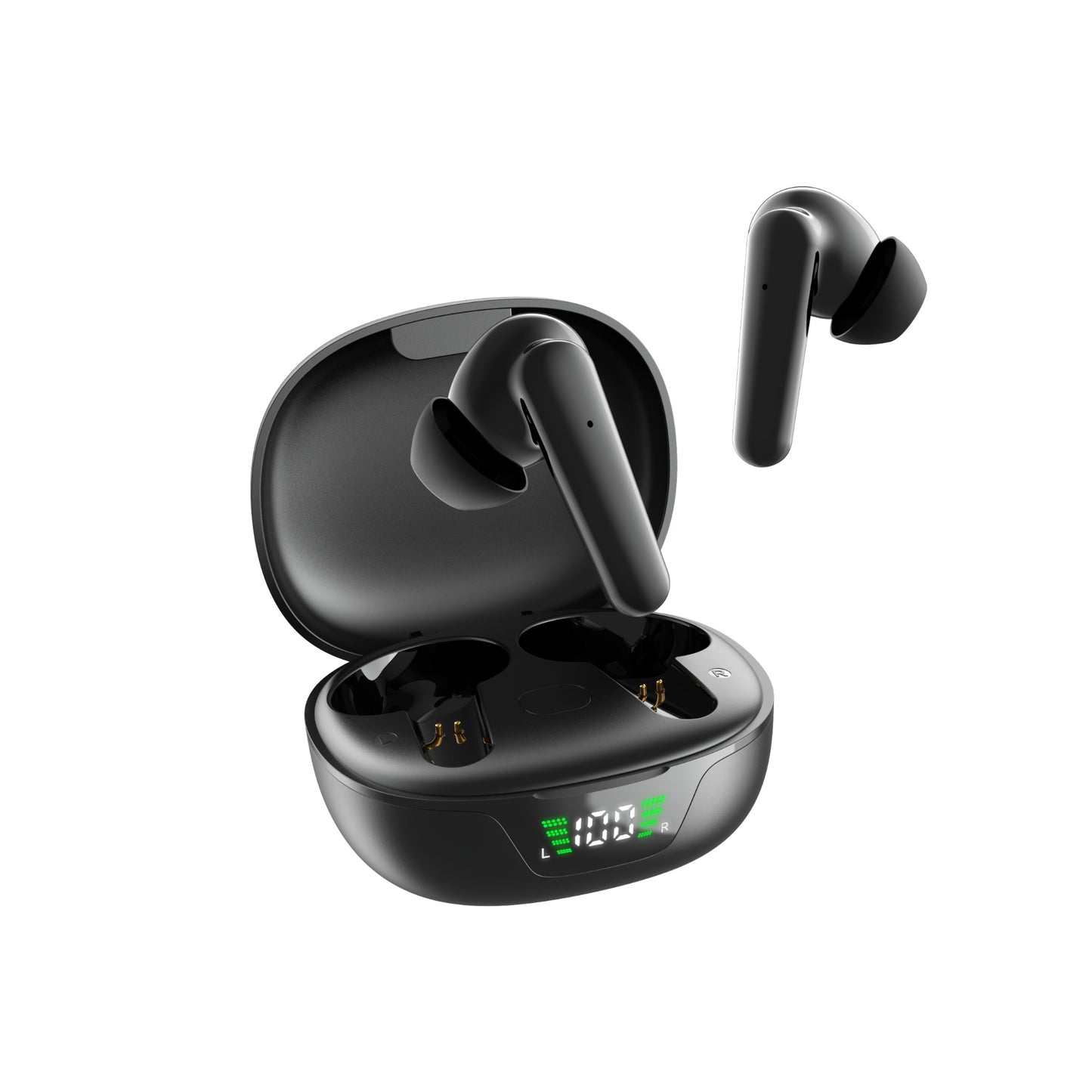 Rechargeable Bluetooth sound amplifier headset for clearer audio and wireless listening.