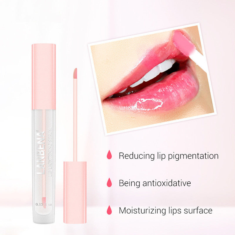 LANBENA Lip Lightening Serum – Moisturizing Cherry Lip Lotion & Plumping Lip Gloss