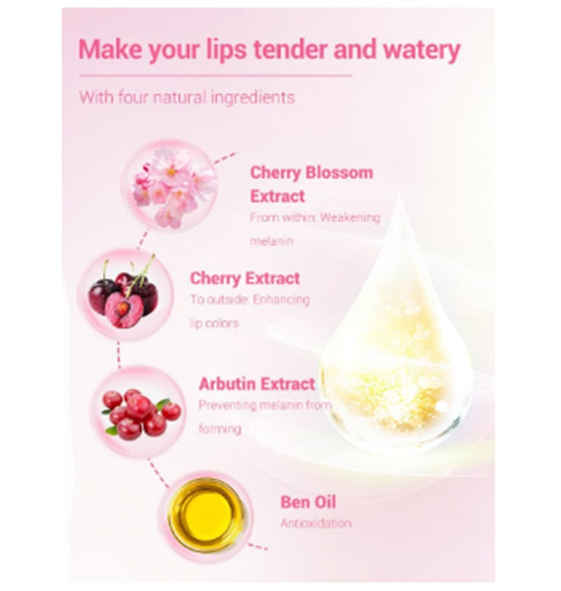 LANBENA Lip Lightening Serum – Moisturizing Cherry Lip Lotion & Plumping Lip Gloss