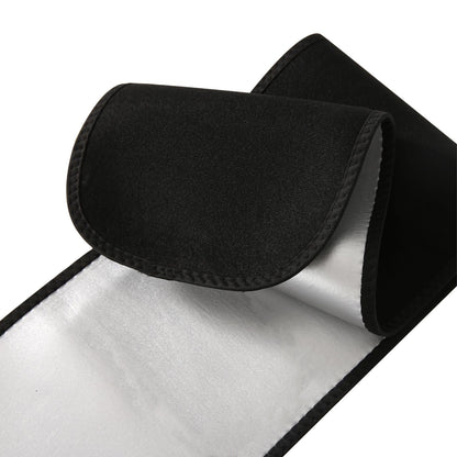Waist trimmer sweat belt for gym workouts—adjustable support for women and men.