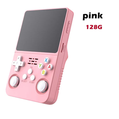 Handheld Game Console 3.5 Inch IPS Screen Retro Game Console Linux System Screen Portable Pocket Video Player