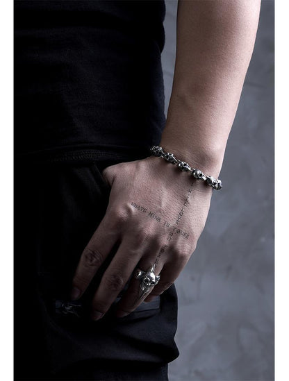 This American Garber Style Handmade Motorcycle Bracelet delivers raw biker style with a handcrafted edge—built for men and women who live free.