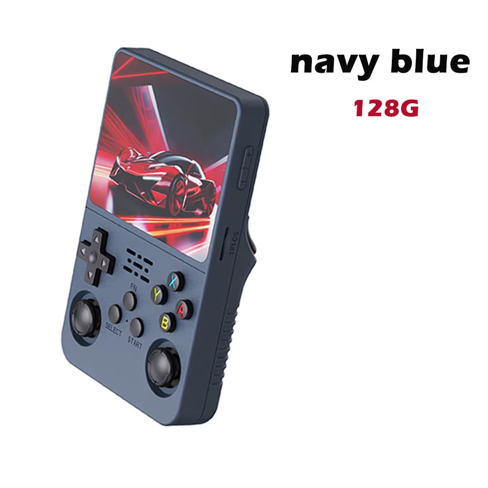 Handheld Game Console 3.5 Inch IPS Screen Retro Game Console Linux System Screen Portable Pocket Video Player