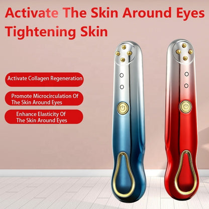 RF Radio Frequency Eye Massager Anti-Ageing Wrinkle Massager Portable Electric Device Dark Circle Facials Vibration Massage Pen