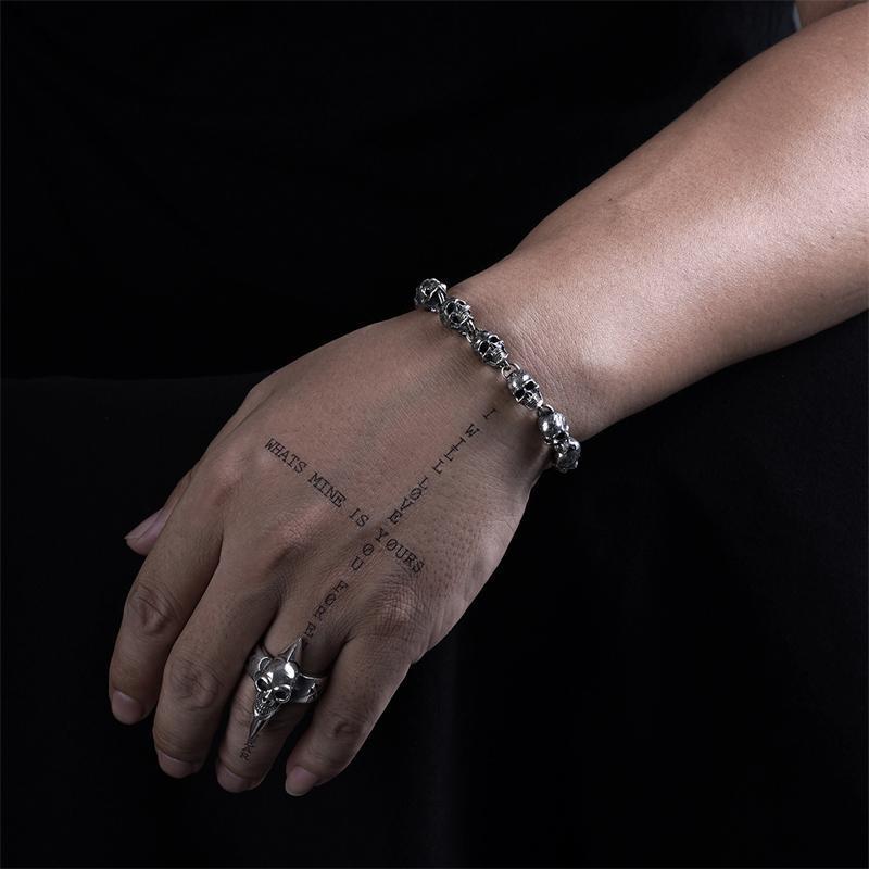 This American Garber Style Handmade Motorcycle Bracelet delivers raw biker style with a handcrafted edge—built for men and women who live free.