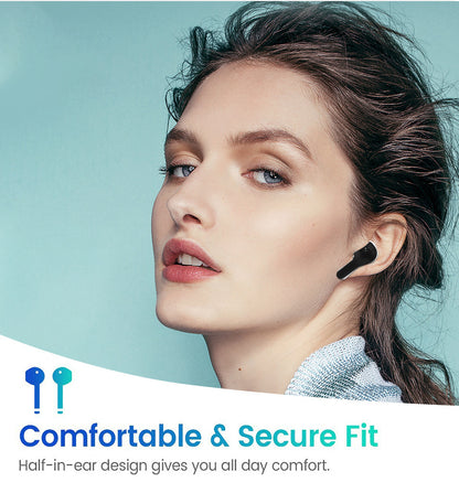 Rechargeable Bluetooth sound amplifier headset for clearer audio and wireless listening.