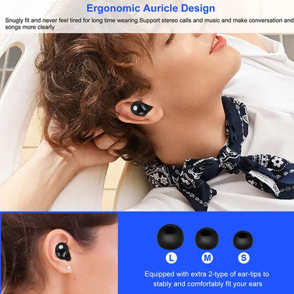 TWS True Wireless V4.2 Earbuds IPX4 In-ear Stereo Earphone Hands-free Deep Bass Earpiece