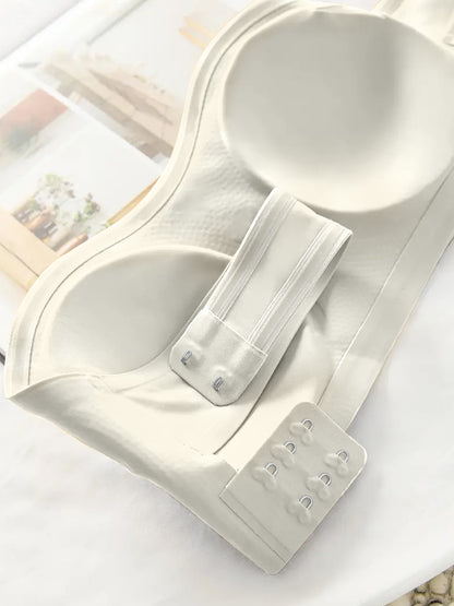 3PCS Strapless Bras For Women - Non-Slip Wireless Seamless Bras Push Up & Side Fat Control For Everyday.