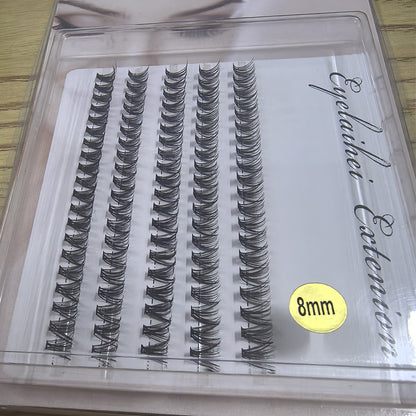 Segmented Lashes 5 Rows Of 40D Clusters Of 10