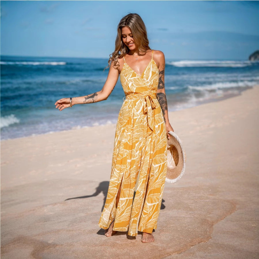 Women's Mid-length Sleeveless Dress