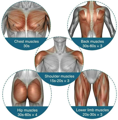 Powerful Massage Gun for Deep Tissue Relief with 4 Interchangeable Heads - Perfect for Muscle Recovery and Relaxation