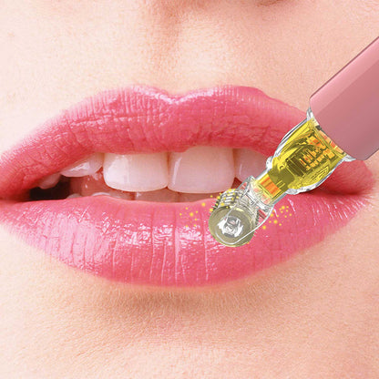 Lip Care Roller – Portable Manual Microneedling Tool for Serum Absorption (Mini & Fashion Design)