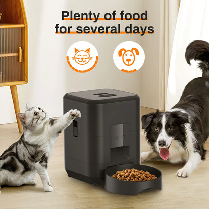 Revolutionize Your Pet's Feeding Routine with the HEYBO Smart Pet Feeder - Automatic 2L Capacity for Cats and Small Dogs