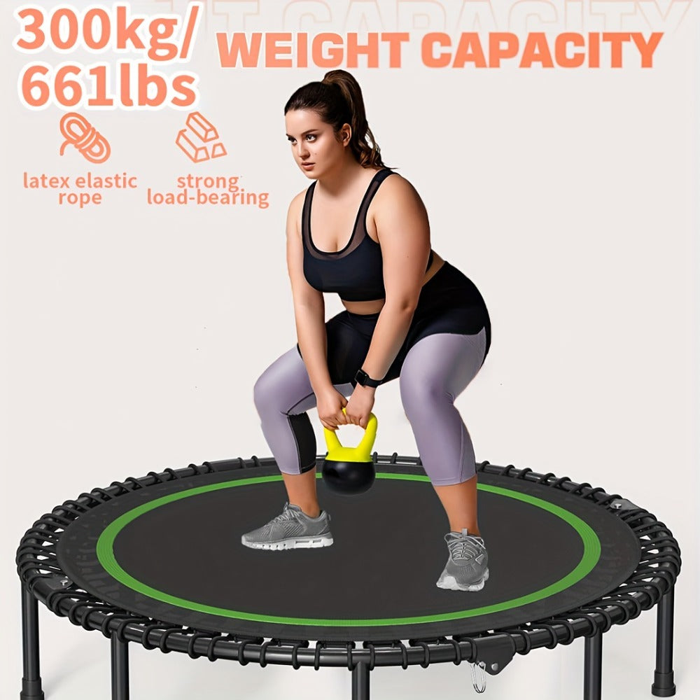 Fitness Trampoline Get In Shape At Home Or With Our 40 Inch Mini Exercise Trampoline