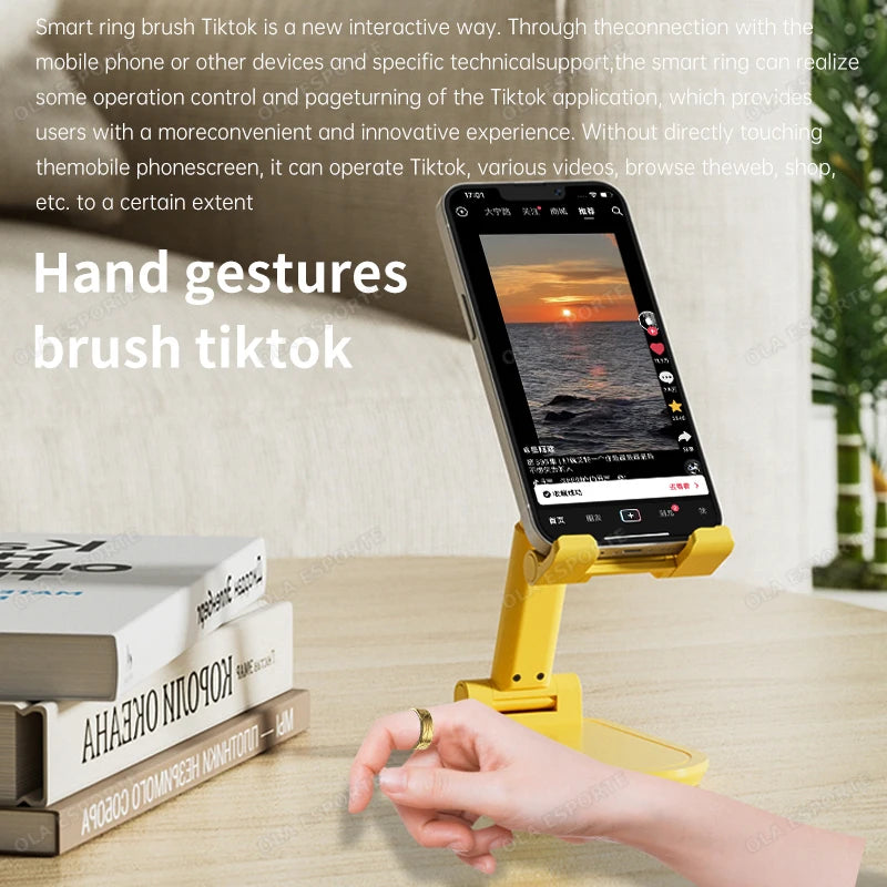 2025 Smart Health Ring - Heart Rate & Blood Oxygen Monitor, Multi-Sport Modes, IP68 & 5ATM Waterproof for Men & Women