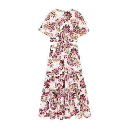 Temperament Commute Fashion Simple Temperament Poplin Dress