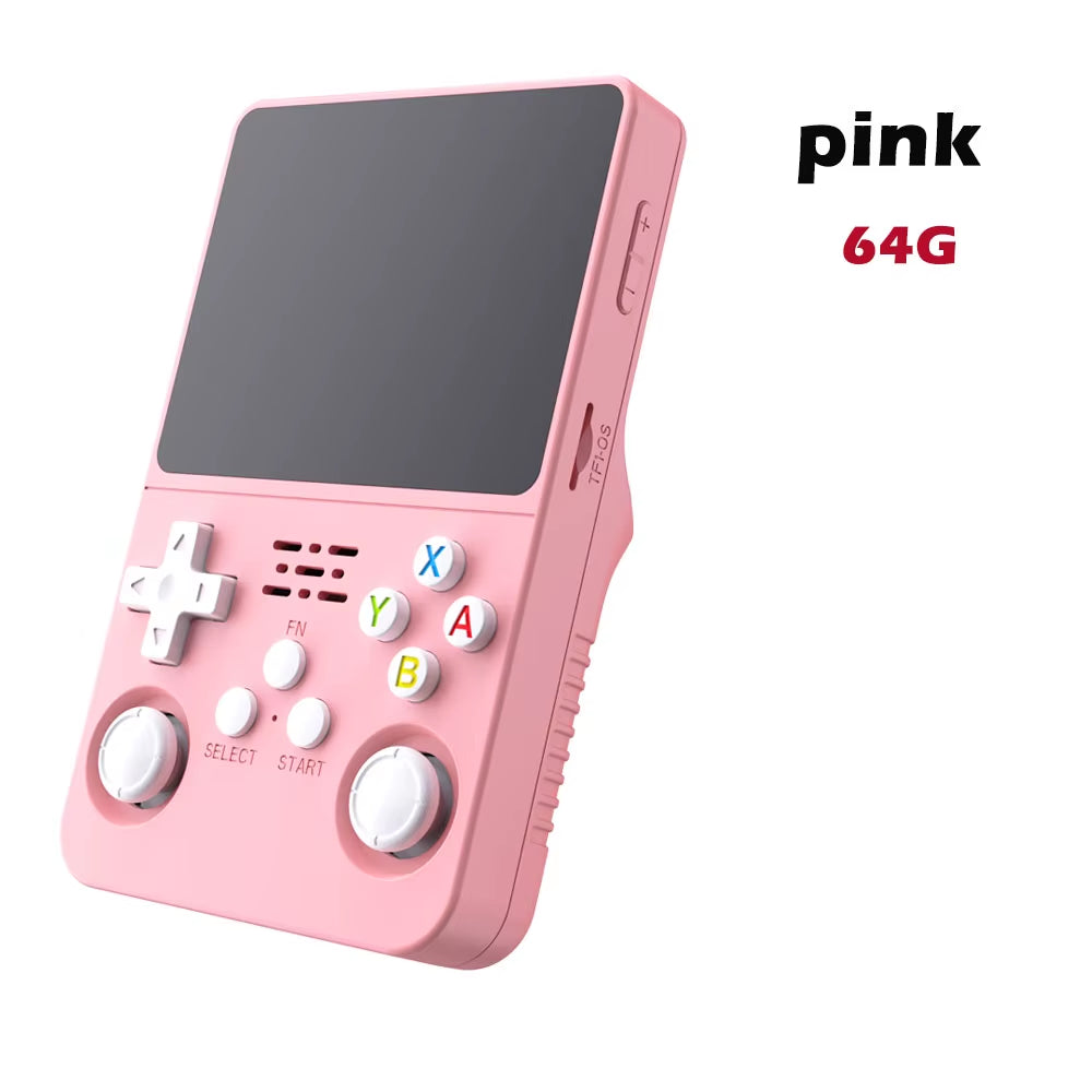 Handheld Game Console 3.5 Inch IPS Screen Retro Game Console Linux System Screen Portable Pocket Video Player
