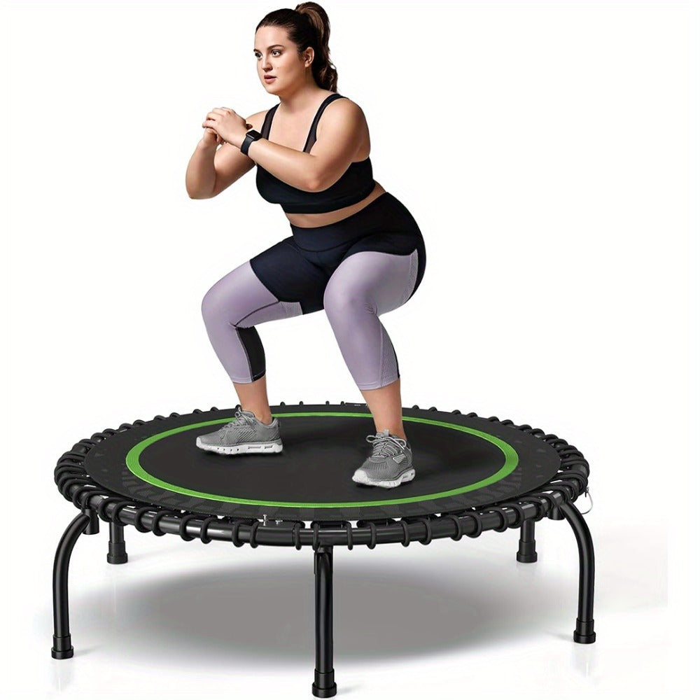 Fitness Trampoline Get In Shape At Home Or With Our 40 Inch Mini Exercise Trampoline