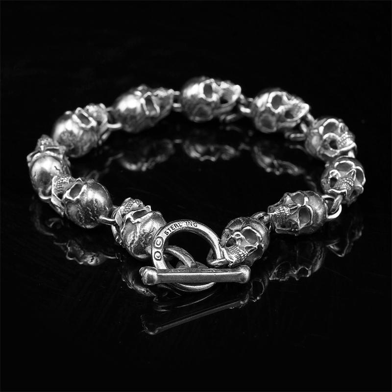 This American Garber Style Handmade Motorcycle Bracelet delivers raw biker style with a handcrafted edge—built for men and women who live free.