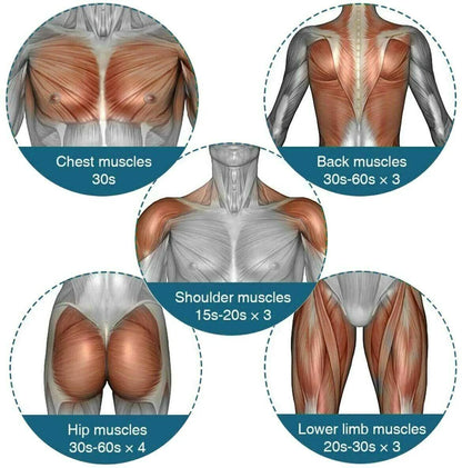 Powerful Massage Gun for Deep Tissue Relief with 4 Interchangeable Heads - Perfect for Muscle Recovery and Relaxation