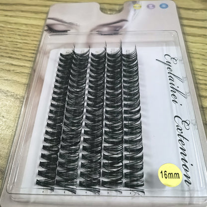 Segmented Lashes 5 Rows Of 40D Clusters Of 10