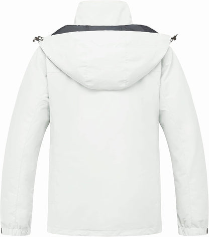 Ultimate Women's 3-in-1 Waterproof Ski Jacket - Windproof Winter Snow Coat for Snowboarding & Rain Protection