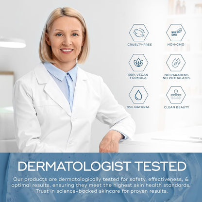 Revitalize Your Skin: Hyaluronic Acid & Collagen Serum - Anti-Aging, Ultra Hydrating, Fine Lines & Acne Scar Solution - Dermatologist Tested, Clean Korean Skincare