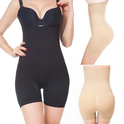 Super Higher Power Compression Body Shaper — designed to snatch your waist, smooth your tummy, lift your booty, and contour your thighs instantly. These high-waist slimming pants give you that silky, sculpted hourglass shape under any outfit.