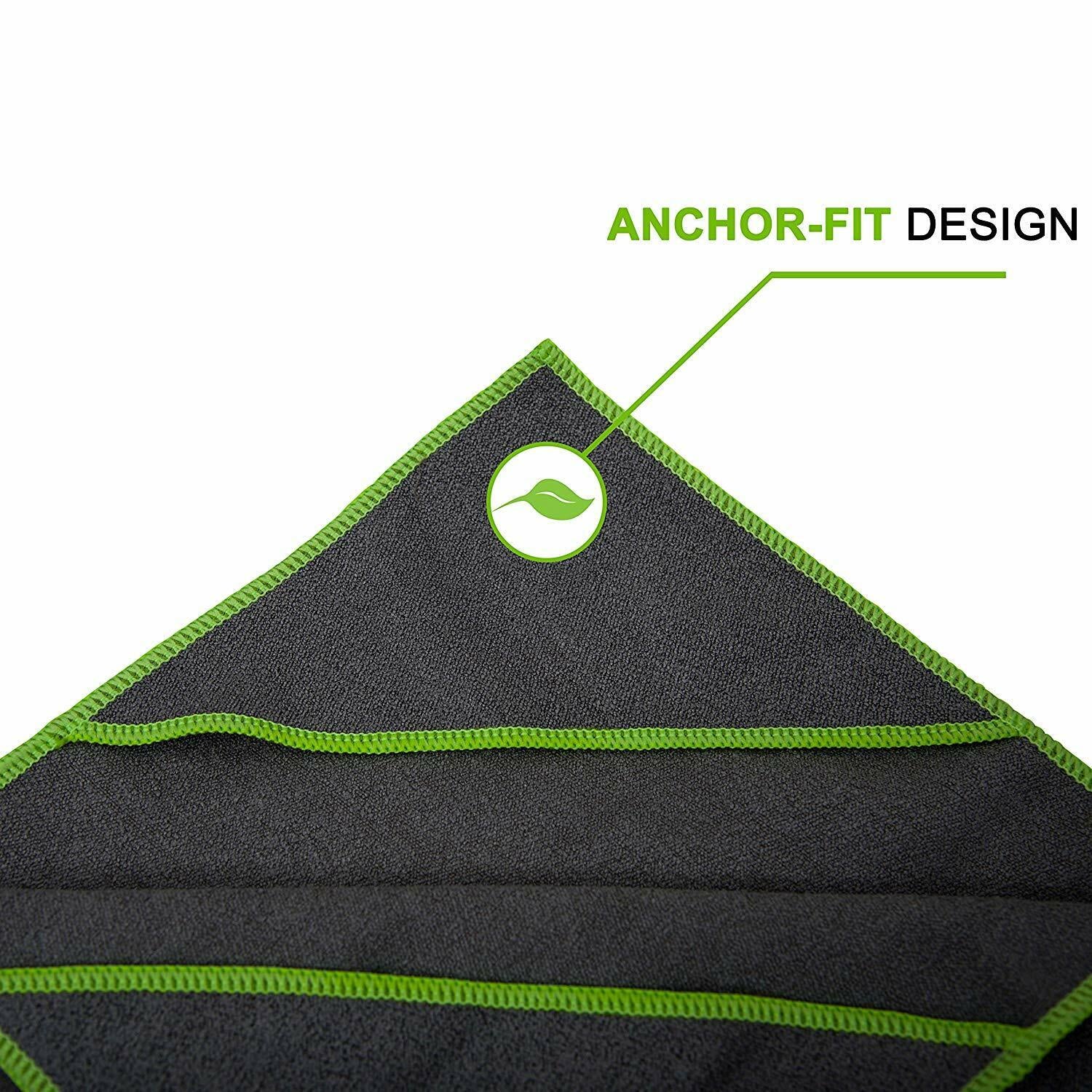 Non-Slip Yoga Mat Towel – Super Soft, Sweat-Absorbent, Quick-Dry & Eco-Friendly Hot Yoga Towel