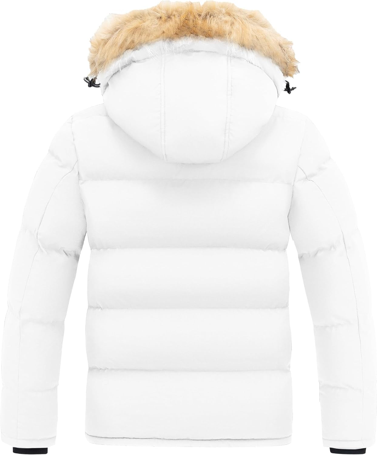 Men'S Hooded Winter Coat Waterproof Puffer Jacket Warmth Winter Jacket