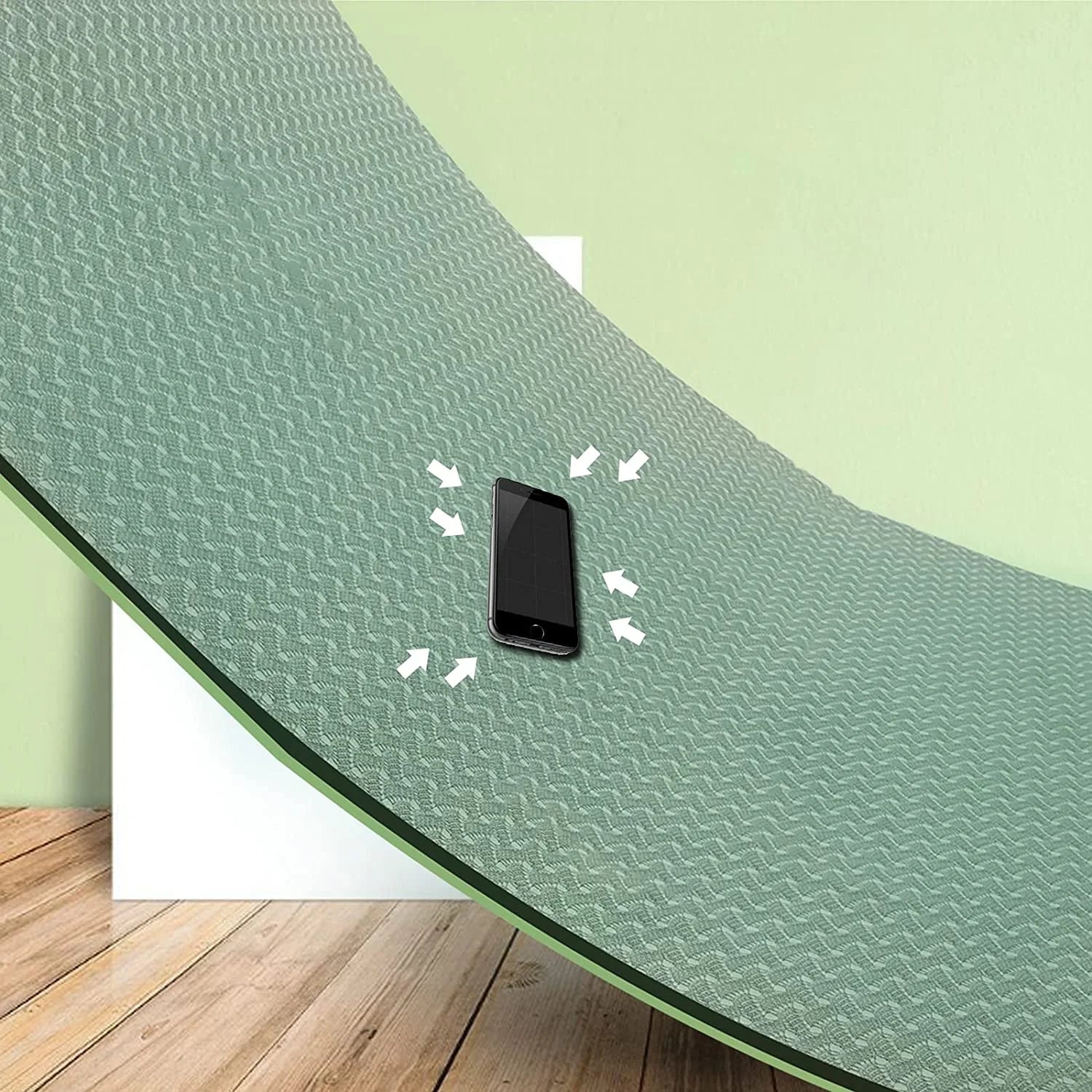 Elevate Your Practice with the Eco-Friendly 8mm TPE Non-Slip Yoga Mat - Perfect for Yoga, Pilates, and Workouts