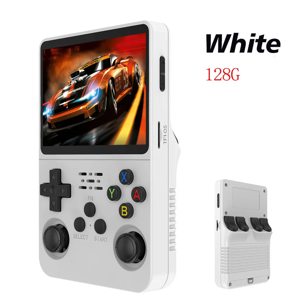 Handheld Game Console 3.5 Inch IPS Screen Retro Game Console Linux System Screen Portable Pocket Video Player