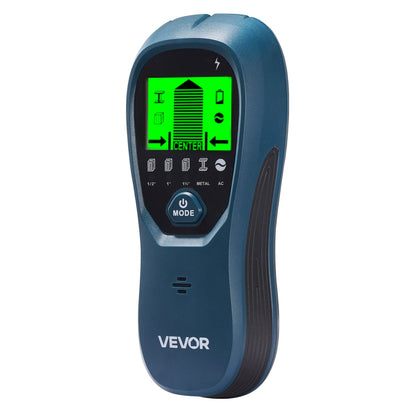 Stud Finder Wall Scanner, 5 In 1, Electronic Wall Stud Detector With Smart Sensor, High-Definition LCD Display And Audio Alarm, For The Center & Edge