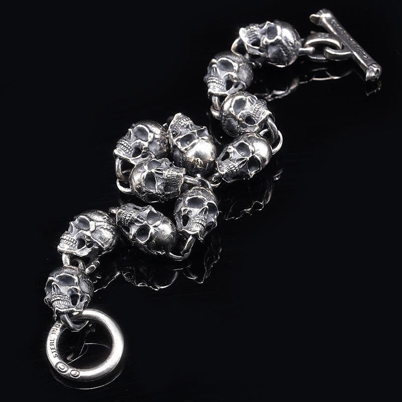 This American Garber Style Handmade Motorcycle Bracelet delivers raw biker style with a handcrafted edge—built for men and women who live free.