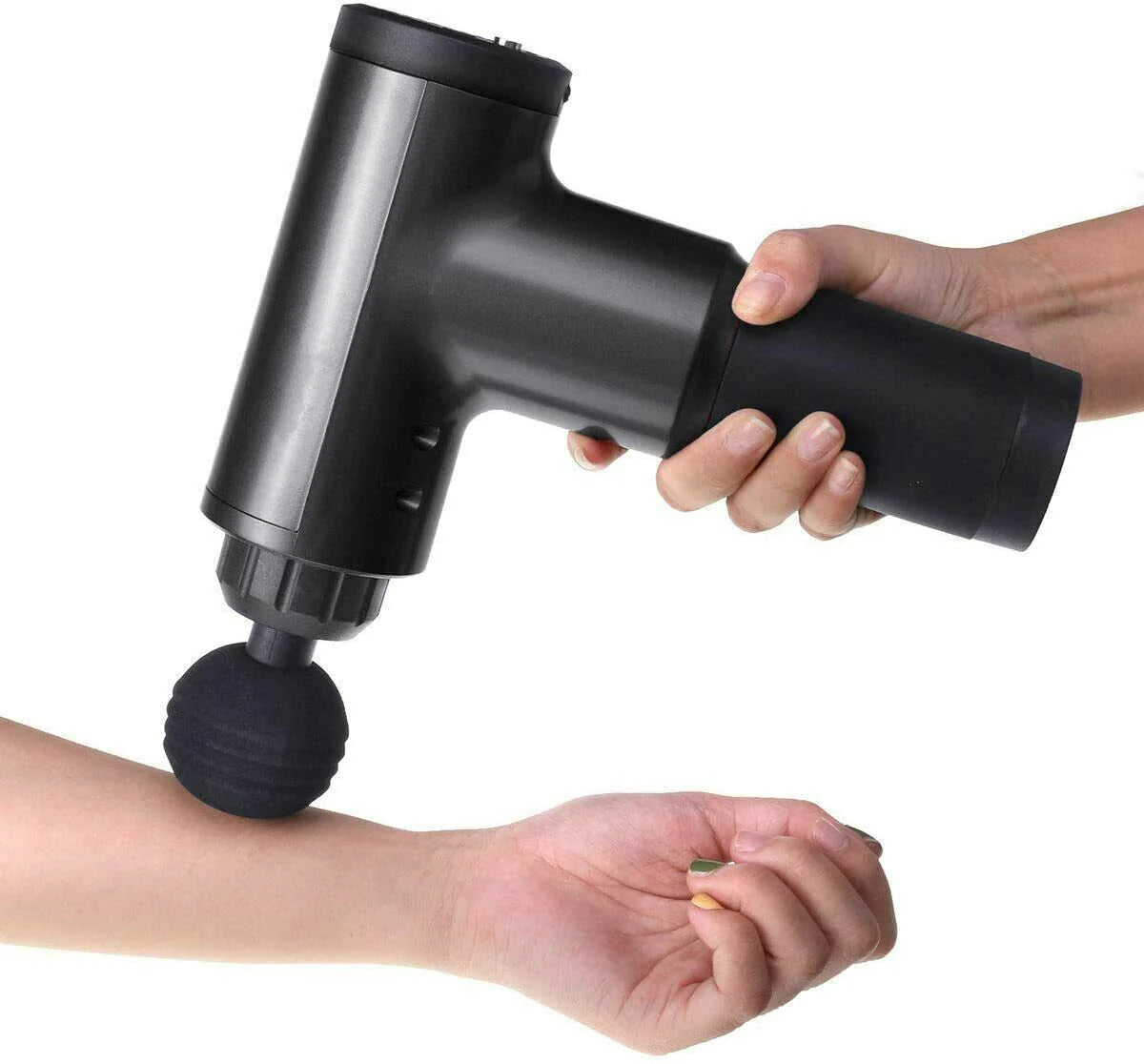 Powerful Massage Gun for Deep Tissue Relief with 4 Interchangeable Heads - Perfect for Muscle Recovery and Relaxation
