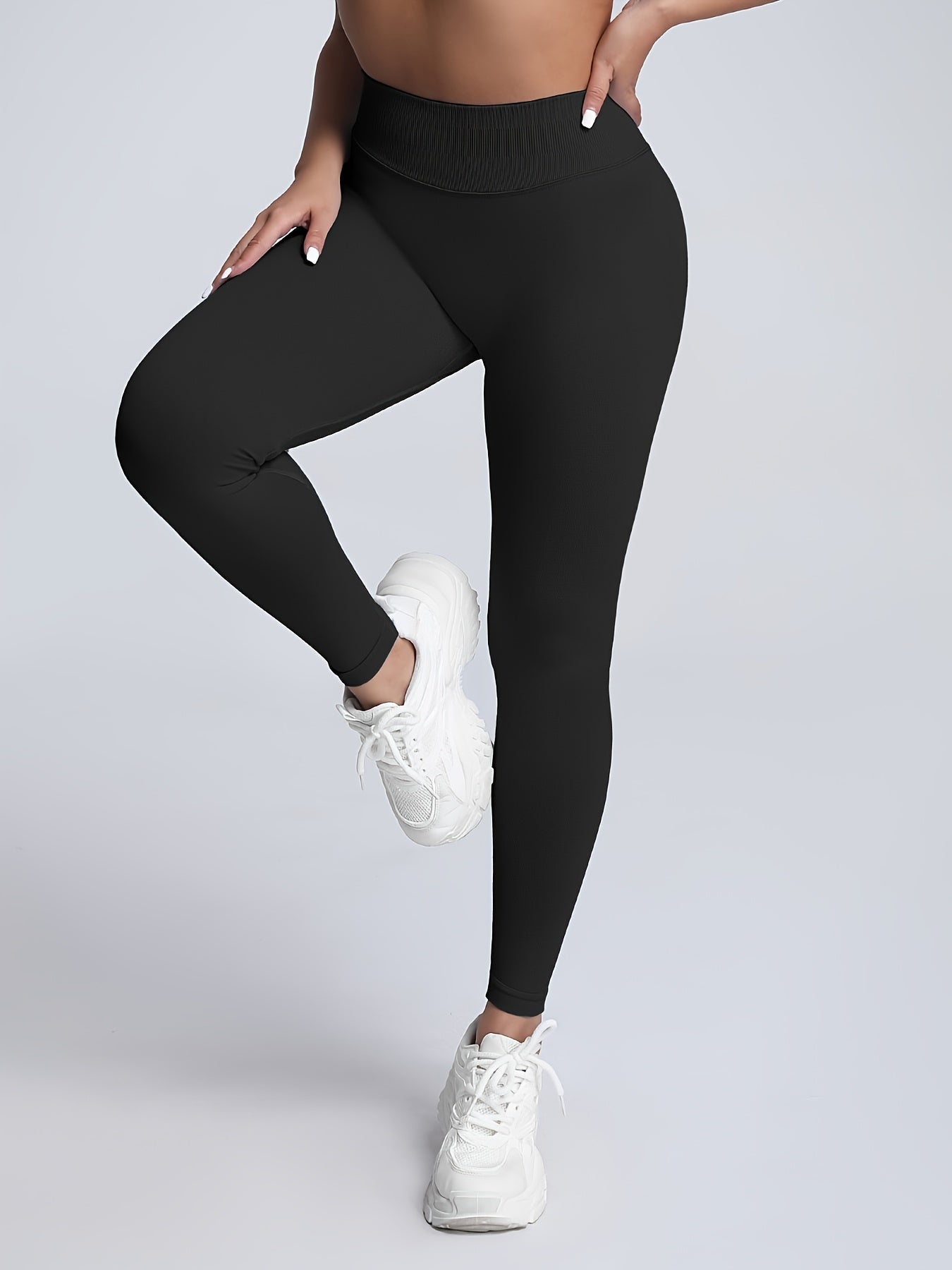 3-pack workout leggings for sports, yoga and fitness—stretchy, supportive, and versatile.