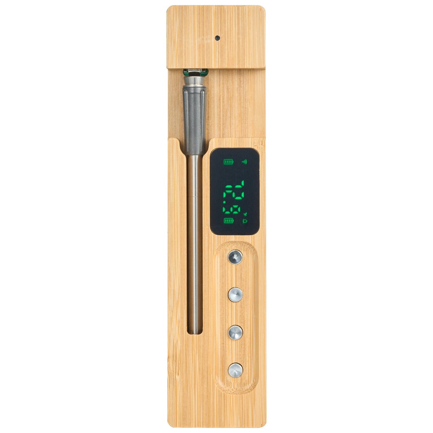Wireless Meat Thermometer Bluetooth Meat Probe – 500 ft Range with App & Base Screen Display