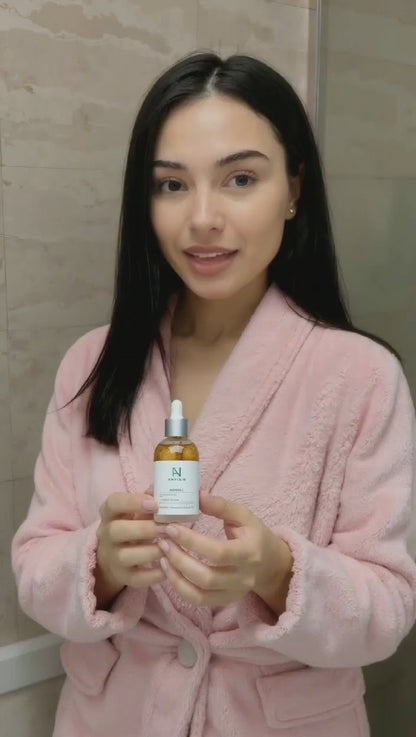 Korean Pearl Skin Serum with Peptide Collagen & Hyaluronic Acid - Brightening & Moisturizing Anti-Wrinkle Facial Care